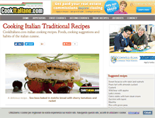 Tablet Screenshot of cookitaliano.com